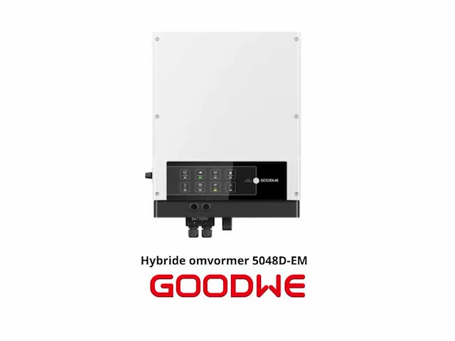 Goodwe 5048d-em hybride omvormer inclusief gm1000 en meetspoelen - afbeelding 1 van  8