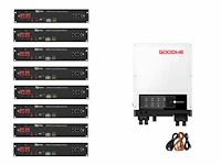 Goodwe + dyness - omvormer - 19.2 kw batterij t.b.v. energieopslag