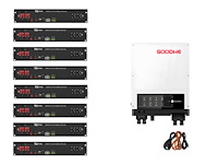 Goodwe + dyness - omvormer - 19.2 kw batterij t.b.v. energieopslag - afbeelding 1 van  9