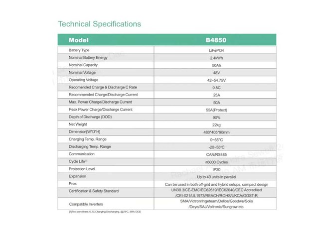 Goodwe + dyness - omvormer - 4.8 kw batterij t.b.v. energieopslag - afbeelding 8 van  8