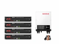 Goodwe + dyness - omvormer - 9.6 kw batterij t.b.v. energieopslag