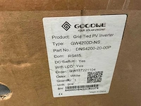 Goodwe gw4200d-ns omvormer - afbeelding 2 van  3