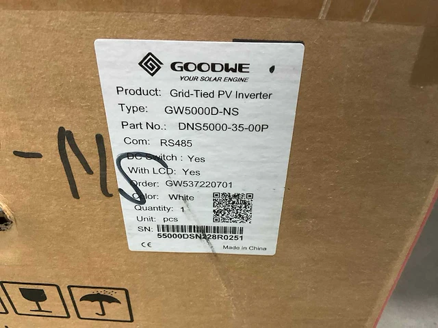 Goodwe gw5000d-ns omvormer - afbeelding 2 van  2