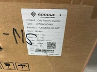 Goodwe gw5000d-ns omvormer - afbeelding 2 van  2