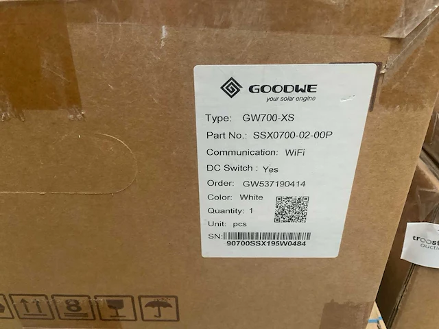 Goodwe gw700-xs 1-fase omvormer (2x) - afbeelding 5 van  5
