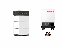 Goodwe + pylontech - omvormer - 10.65 kw batterij t.b.v. energieopslag