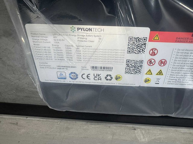 Goodwe + pylontech - omvormer - 10.65 kw batterij t.b.v. energieopslag - afbeelding 3 van  19