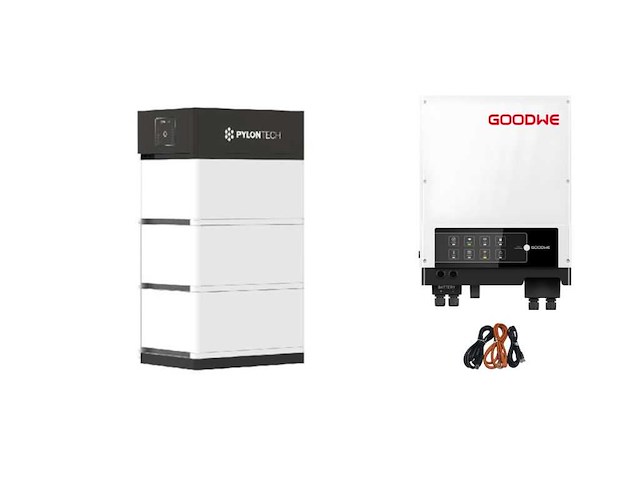 Goodwe + pylontech - omvormer - 10.65 kw batterij t.b.v. energieopslag - afbeelding 1 van  19