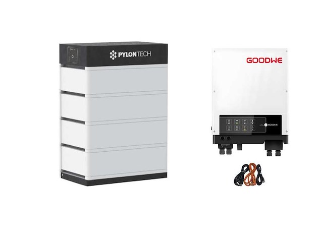 Goodwe + pylontech - omvormer - 14.2 kw batterij t.b.v. energieopslag - afbeelding 1 van  19
