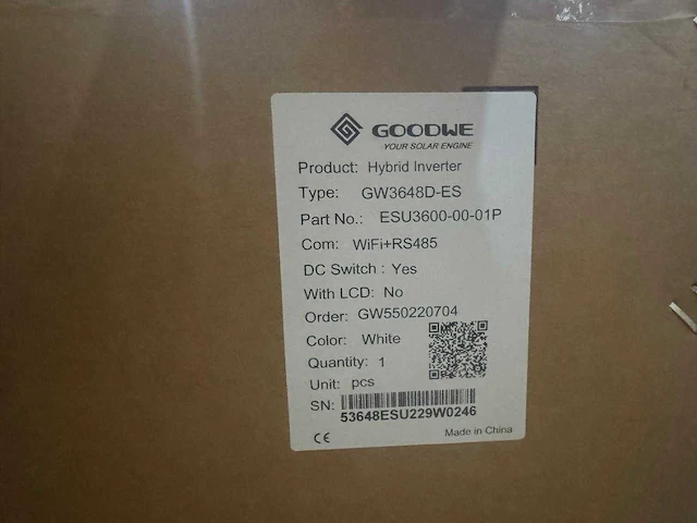Goodwe + pylontech - omvormer - 7.1 kw batterij t.b.v. energieopslag - afbeelding 7 van  18