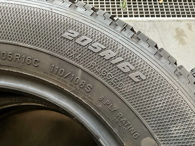 Goodyear "wrangler at/s" 205 r16 (4x) - afbeelding 4 van  9