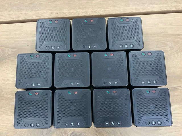 Google g017a hangouts meet conference meeting speaker mic black (11x) - afbeelding 1 van  3