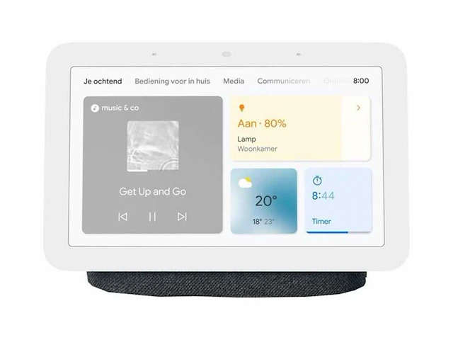 Google nest hub (gen 2) charcoal - afbeelding 1 van  2