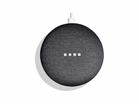 Google nest mini - smart speaker / zwart / 2e generatie - afbeelding 1 van  2