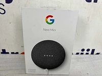 Google nest mini - smart speaker / zwart / 2e generatie - afbeelding 2 van  2