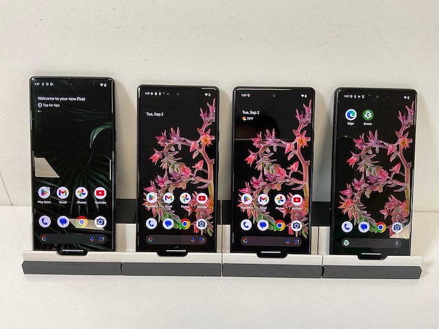 Google pixel 6 - 128 gb - black (4x) - afbeelding 1 van  7