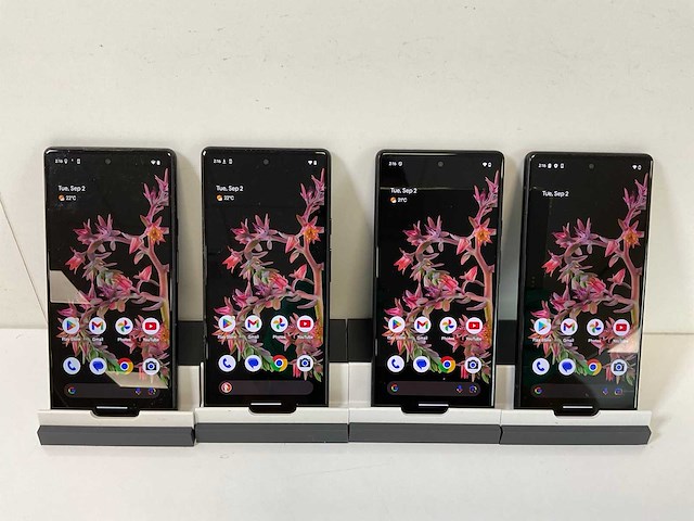 Google pixel 6 - 128 gb - black (4x) - afbeelding 1 van  6
