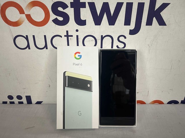 Google pixel 6 - smartphone - 128gb - 5g - groen - afbeelding 2 van  2