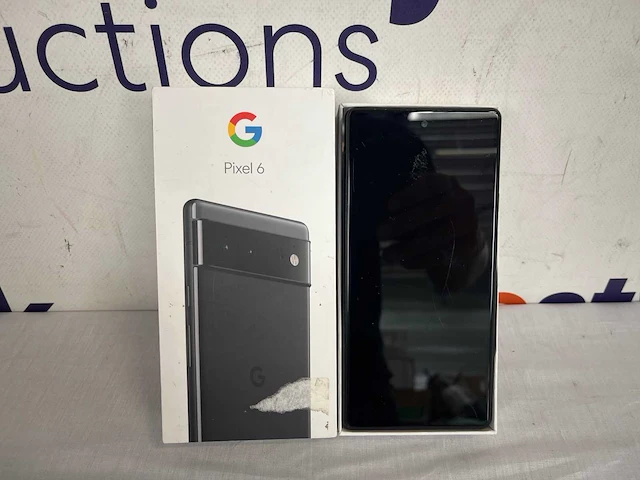 Google pixel 6 - smartphone - 128gb - 5g - zwart - afbeelding 2 van  2