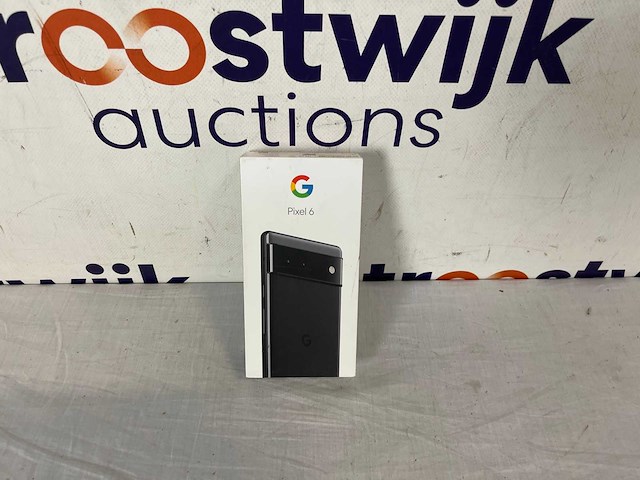 Google pixel 6 - smartphone - 128gb - 5g - zwart - afbeelding 2 van  2