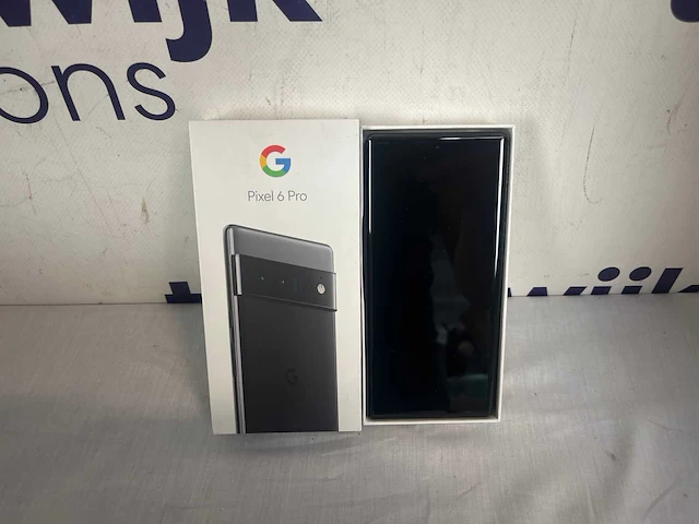 Google pixel 6 pro - smartphone - 128gb - zwart - afbeelding 2 van  2