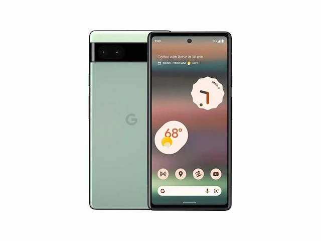 Google pixel 6a 5g - 128gb - 6gb ram - sage (groen) - afbeelding 1 van  2