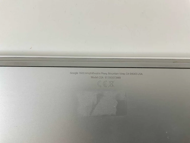 Google pixelbook c0a 12,3”, core(tm) i7 7th gen, 16 gb ram, 512 gb nvme chromebooks (3x) - afbeelding 7 van  15