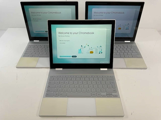 Google pixelbook c0a 12,3”, core(tm) i7 7th gen, 16 gb ram, 512 gb nvme chromebooks (3x) - afbeelding 1 van  15