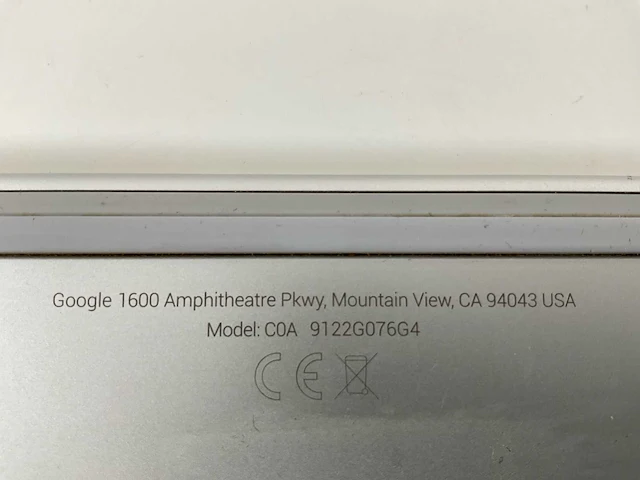 Google pixelbook c0a 12,3”, core(tm) i7 7th gen, 16 gb ram, 512 gb nvme chromebooks (4x) - afbeelding 5 van  14