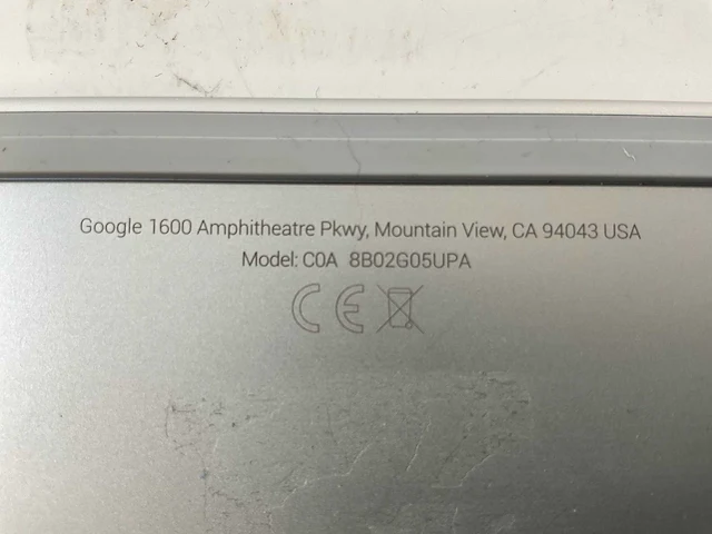 Google pixelbook c0a 12,3”, core(tm) i7 7th gen, 16 gb ram, 512 gb nvme chromebooks (4x) - afbeelding 3 van  17