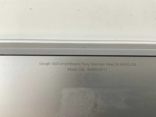 Google pixelbook c0a 12,3”, core(tm) i7 7th gen, 16 gb ram, 512 gb nvme chromebooks (4x) - afbeelding 9 van  17
