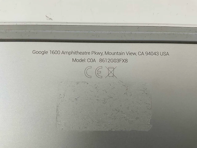 Google pixelbook c0a 12,3”, core(tm) i7 7th gen, 16 gb ram, 512 gb nvme chromebooks (4x) - afbeelding 3 van  17