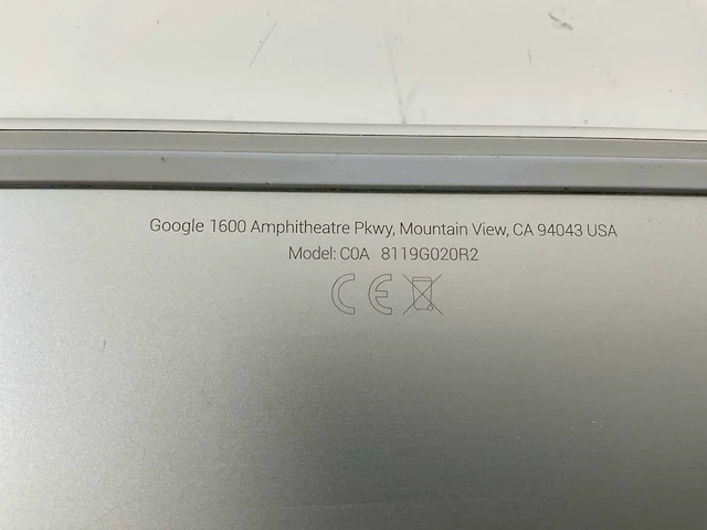 Google pixelbook c0a 12,3”, core(tm) i7 7th gen, 16 gb ram, 512 gb nvme chromebooks (4x) - afbeelding 9 van  17