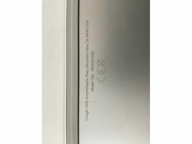 Google pixelbook c0a 12,3”, core(tm) i7 7th gen, 16 gb ram, 512 gb nvme chromebooks (4x) - afbeelding 11 van  19