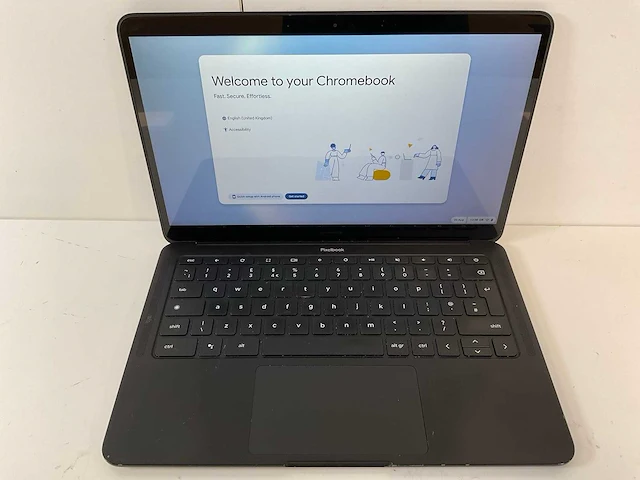 Google pixelbook go 13,3”, core(tm) i5 8th gen, 16 gb ram, 128 ssd chromebooks (4x) - afbeelding 3 van  9