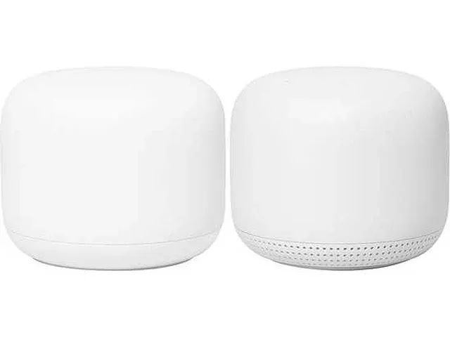 Google wifi, routers & switches nest wifi systeem - afbeelding 1 van  2