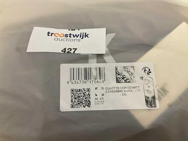 Gooik corto matt aura 2.0 heren wielerbroek maat 2xl - afbeelding 3 van  3