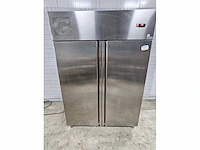 Goos - gocn-1402 - dubbeldeurs rvs vriezer - afbeelding 2 van  7