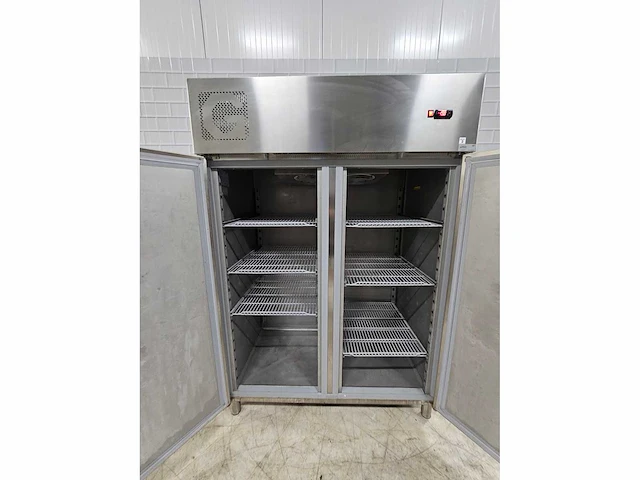 Goos - gocn-1402 - dubbeldeurs rvs vriezer - afbeelding 4 van  7