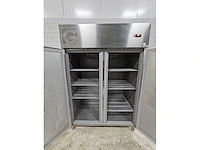 Goos - gocn-1402 - dubbeldeurs rvs vriezer - afbeelding 4 van  7