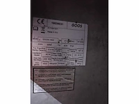 Goos - gocn-1402 - dubbeldeurs rvs vriezer - afbeelding 5 van  7