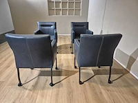 Goossens - seger - eetkamerstoel (4x) - showroommodel - afbeelding 3 van  14
