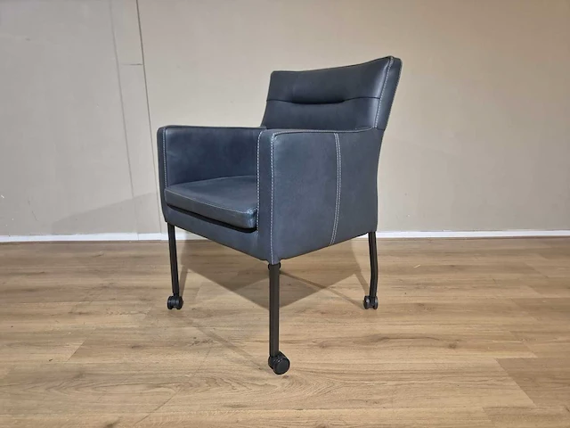Goossens - seger - eetkamerstoel (4x) - showroommodel - afbeelding 7 van  14