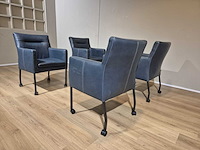 Goossens - seger - eetkamerstoelen - showroommodellen (4x) - afbeelding 7 van  14