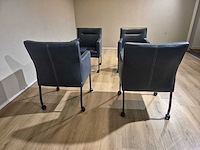 Goossens - seger - eetkamerstoelen - showroommodellen (4x) - afbeelding 10 van  14