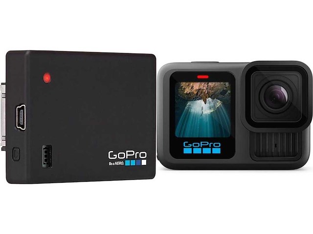 Gopro bacpac behuizing inclusief accu - voor gopro hero3 en hero4 + gopro hero13 black - actioncam - afbeelding 1 van  2
