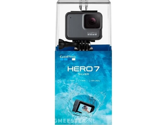 Gopro digitale camera hero7 - zilver gopro - afbeelding 3 van  6