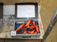 Gordelset ekman safety in kunststof koffer. - afbeelding 1 van  2