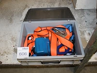 Gordelset ekman safety in kunststof koffer. - afbeelding 1 van  1