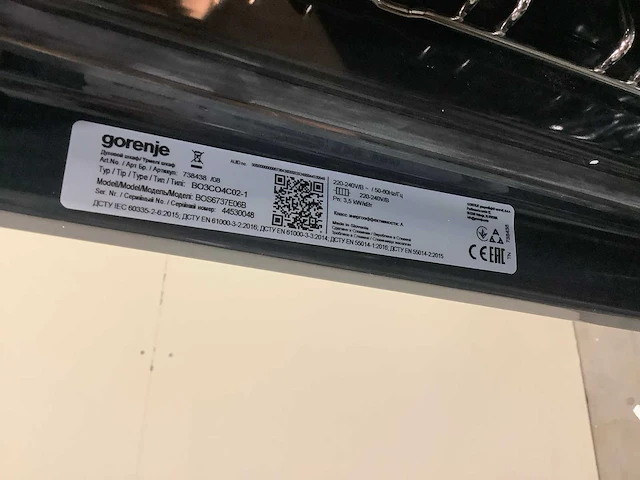 Gorenje b03c04c02-1 inbouwoven - afbeelding 4 van  5